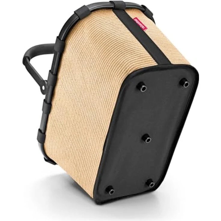 REISENTHEL® Shopper Carrybag, Polyester Einkaufstasche mit praktischem Reißverschlussfach, schwarz – Bild 5