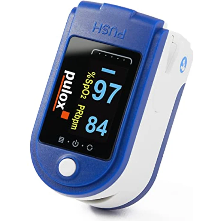 Pulsoximeter Pulox PO-250 mit LCD Farbdisplay, Software und Zubehör – Bild 3