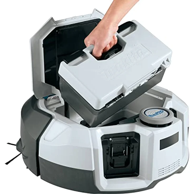 Makita DRC300Z Saugroboter 18V (ohne Akku und Ladegerät), Weiß/Schwarz – Bild 3