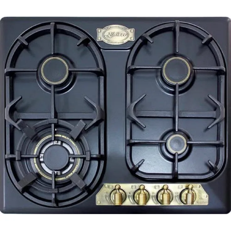 Kaiser KG 6325 Em Turbo, Gas-Kochfeld 60 cm mit 4 Brennern, 3,8 kW, schwarz, autark