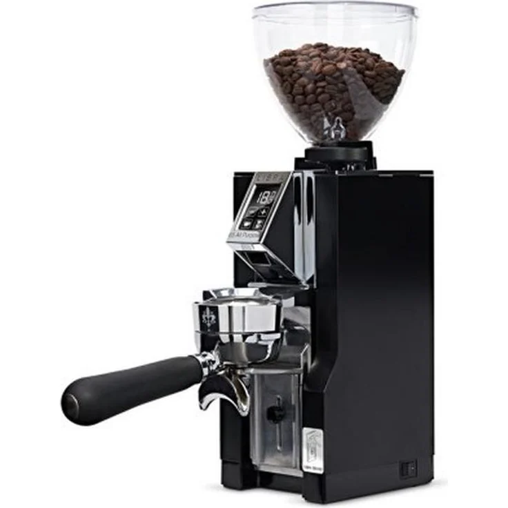Eureka Mignon Libra All Purpose, Kaffeemühle mit 65 mm Mahlscheiben und King Size Dial, mattschwarz