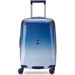 DELSEY PARIS - DELSEY CACTUS - Hartschalenkoffer - 55x35x25 cm - 40 Liter - M - Gradient weiß / blau
