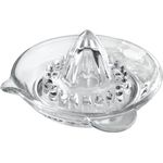 Metaltex Zitruspresse, dickwandiges Glas, stabil und leicht zu reinigen, 13 cm, transparent
