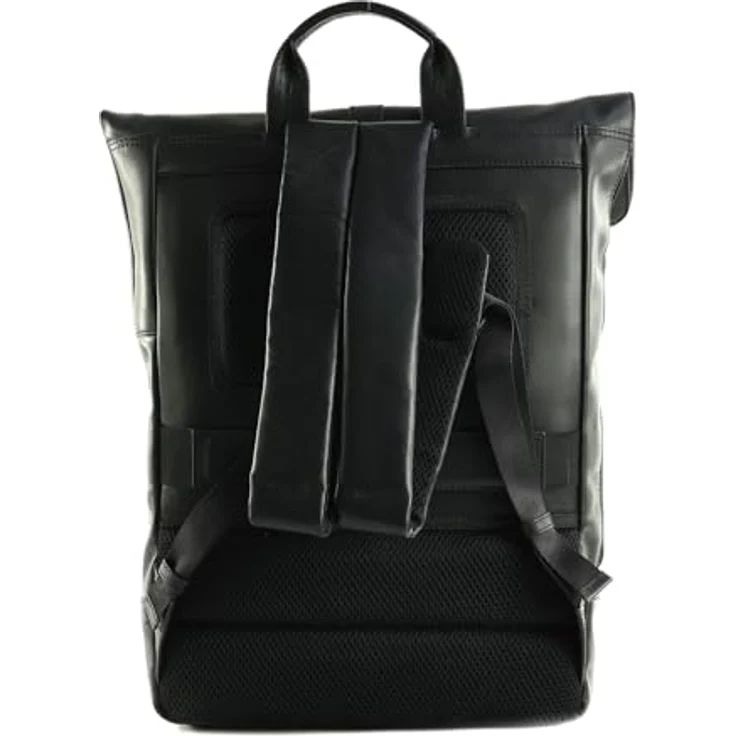 Jost Aarhus Daypack, 44 cm Leder Rucksack mit Laptopfach, schwarz – Bild 3