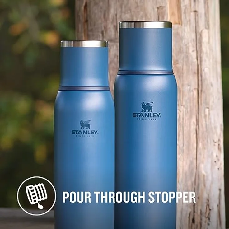 STANLEY Adventure To-Go Thermosflasche 0.75L - 20 Stunden Heiß - 25 Stunden Kalt - Auslaufsicher - Isolierter Deckel - BPA Frei - Abyss – Bild 5