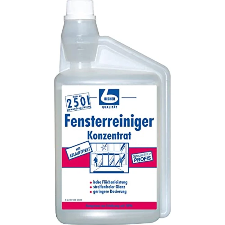 BECHER FENSTER-REINIGER KONZENTRAT 1l – Bild 1