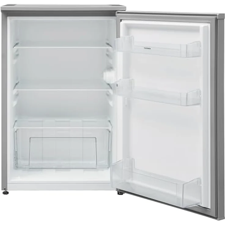 TELEFUNKEN Kühlschrank C-135-100-S silber ohne Gefrierfach | Standkühlschrank mit 135 Liter Nutzinhalt | Kompakt mit Gemüsefach | Vollraumkühlschrank mit wechselbarem Türanschlag – Bild 2