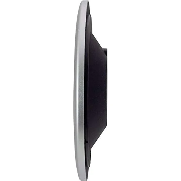 Eurotime 56787 Funk-Wanduhr, 25 cm x 3,8 cm, silberfarben – Bild 4