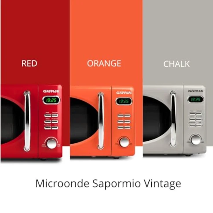 G3 Ferrari Vintage Sapormio, Mikrowelle, Rot – Bild 2