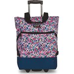 Punta Wheel Print Einkaufstrolley Einkaufsroller Einkaufswagen Shooping Trolley 10008, Farbe:Bunt/Marineblau