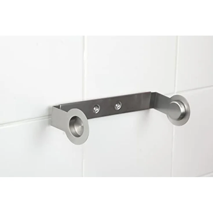 Wenko Universal Küchenrollenhalter Cerri, Edelstahl rostfrei, 21-33 x 6 x 9 cm, silber matt – Bild 8