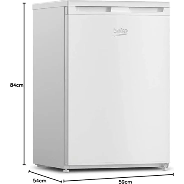 Beko TSE1284N Kühlschrank, freistehend, weiß, Energieklasse E – Bild 5