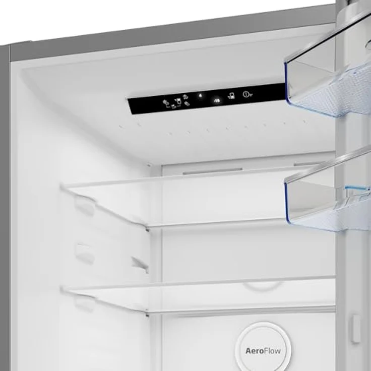 Beko B5RCNA416HXB Kühl-Gefrierkombination, 415 l, NoFrost, Edelstahl-Look, 6 kg/24h, C – Bild 8