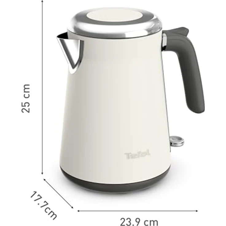 Tefal KI666AE0 Collection Wasserkocher, 1,7 Liter mit kabellosem 360° Sockel, automatischer Deckelöffnung und herausnehmbarem Anti-Kalkfilter – Bild 3