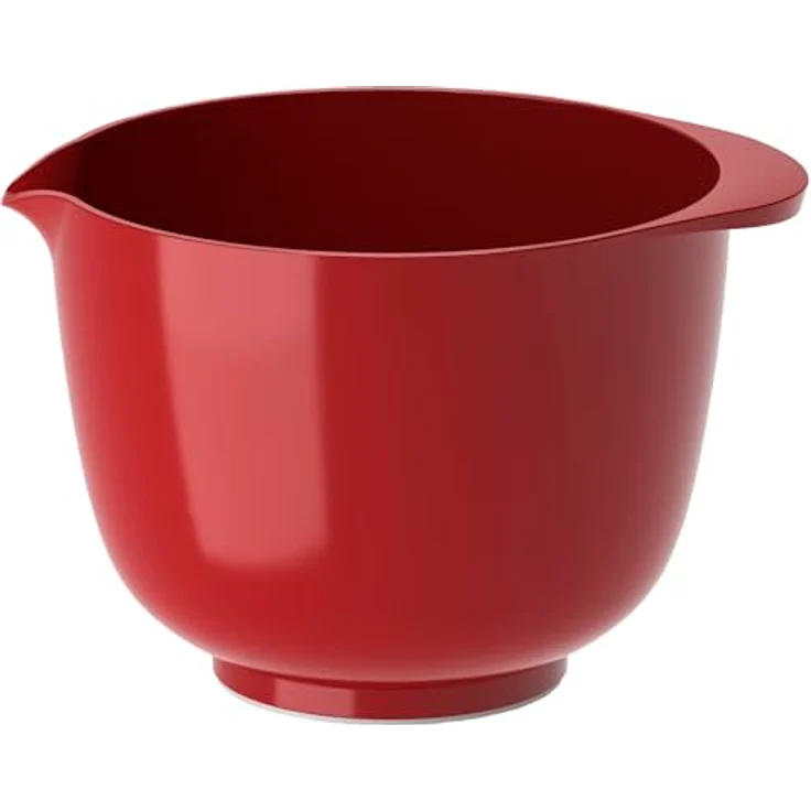 Rosti Margrethe Rührschüssel 1,5 Liter, Bruchsichere Schüssel, mit gutem Griff, Teigschüssel aus Kunststoff, Rot – Bild 1