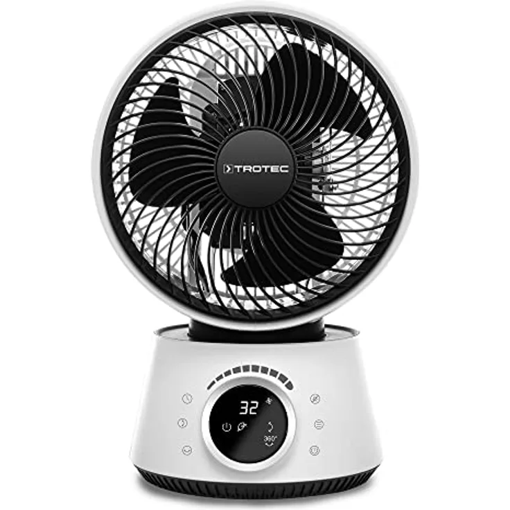 TROTEC Turboventilator 360°-Turbo-Ventilator TVE 100, 26 Watt Leistung, 32 Geschwindigkeitsstufen