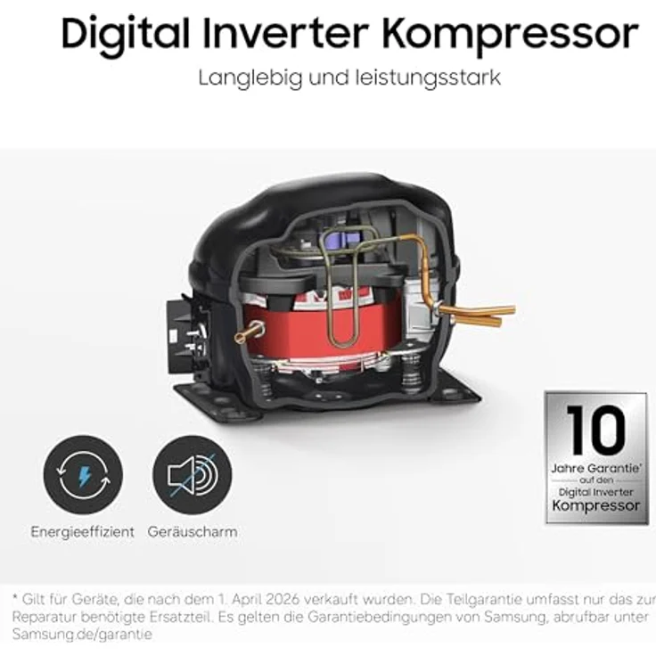 Samsung RS80F64KEFEF, Side by Side Kühl-Gefrier-Kombination mit 640 Liter Nutzinhalt, AI Sprachsteuerung, Black Steel – Bild 13