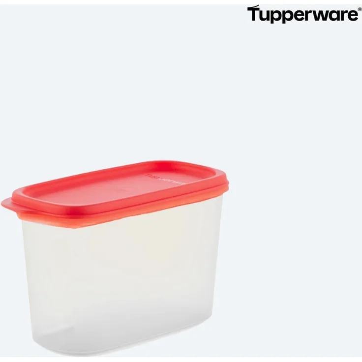 Tupperware Vorratsbehälter 1,1 Liter, transparenter modularer Behälter für Trockenwaren mit luftdichtem Deckel