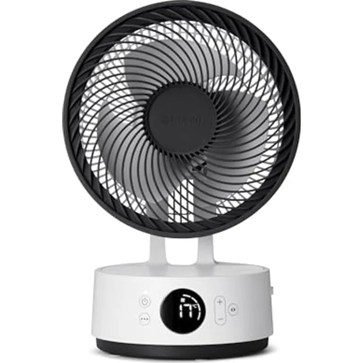 MEACO MeacoFan Sefte® 8, Tragbarer Ventilator mit austauschbarem Akku, 17 Stunden Laufzeit, leiser Betrieb, Fernbedienung, Nachtmodus, 2,3 kg