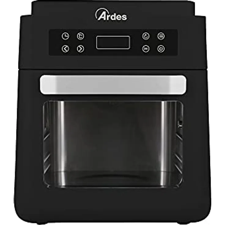 ARDES - AR1KP12000 Heißluftfritteuse XXL 12 Liter, großer Hybrid-Backofen und Heißluftfritteuse, Automatik-Programme, Automatischer Ausschalt-Timer, Höchsttemperatur 200 °C