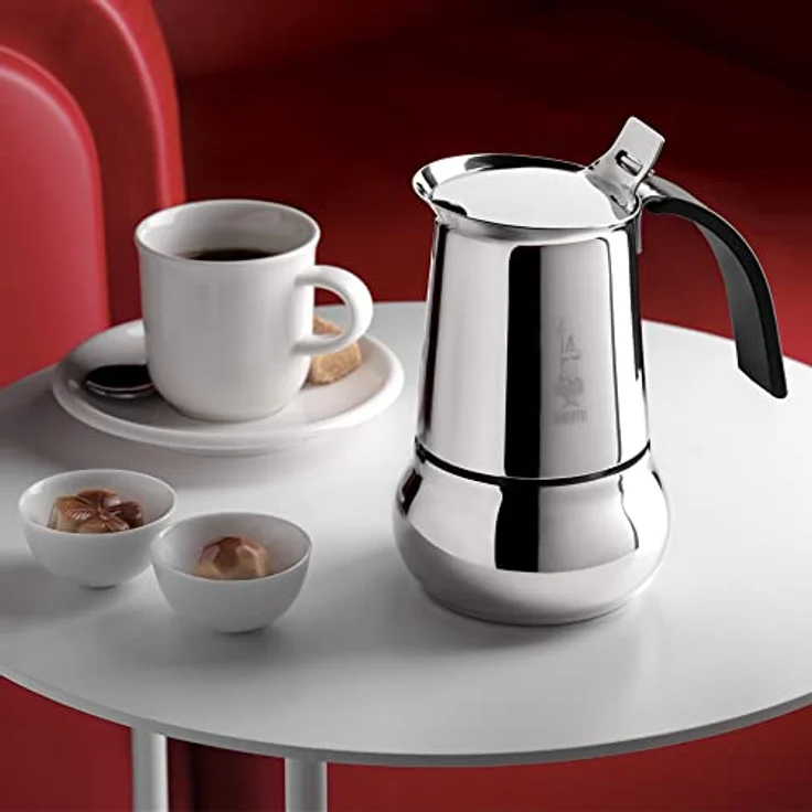 Bialetti 4885 0004885-CN Espressokocher, Aluminium, silber – Bild 3