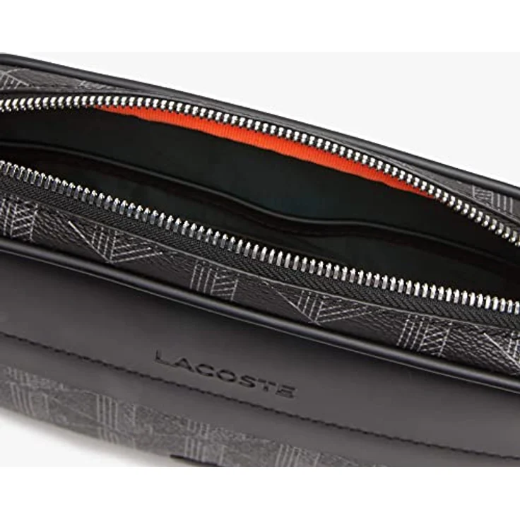 Lacoste The Blend Waist Bag, Umhängetasche mit verstellbarem Gurt, 23 x 15,5 x 5 cm, Monogramm-Aufdruck – Bild 6