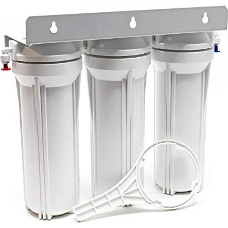 Naturewater NW-PR303 3-Stufenfilter Sedimentfilter Aktivkohleblock Aktivkohlegranulat, 2.5m Schlauch – Bild 3