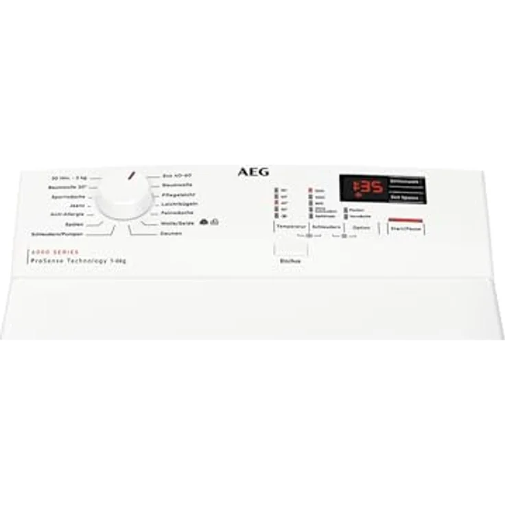 AEG 6000 ProSense® Waschmaschine LTR6A41260 – 6 kg, automatische Anpassung von Zeit, Wasser & Energie, schont Farben & Fasern – Bild 3