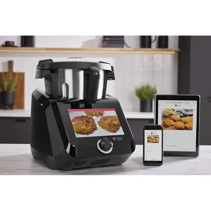 SilverCrest Monsieur Cuisine smart SKMS 1200 C1, Küchenmaschine mit 1200 W, 3 l Schüssel und WLAN-Funktion – Bild 7