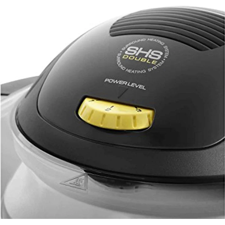 DeLonghi FH1163-1 Heißluftfritteuse, ohne Öl, 1.7 Liter Fassungsvermögen, 1500 Watt, grau schwarz, Kunststoff, Metall – Bild 3