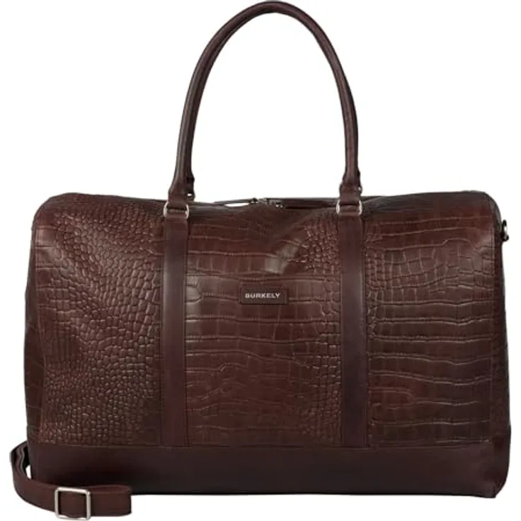 Burkely Cool Colbie Weekender Reisetasche, 51 cm, 100% Leder, braun