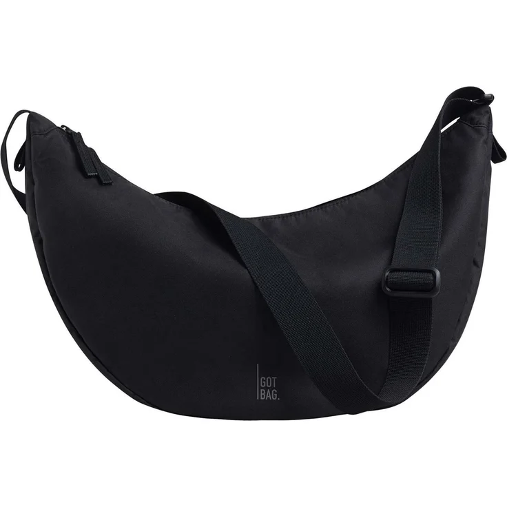 Got Bag Umhängetasche, Moon Bag L - Schwarz, wasserabweisend, recyceltes Polyester, 12l Volume – Bild 1