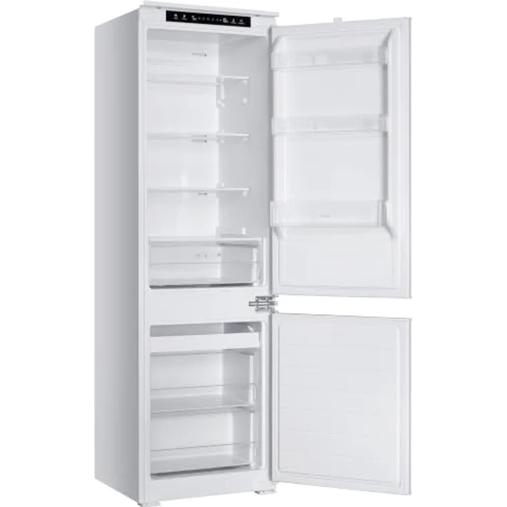 homeX CFBN2531E Einbaukühlschrank mit Gefrierfach, No Frost, 178 cm hoch, 253 l, 37 dB, weiße Front – Bild 11