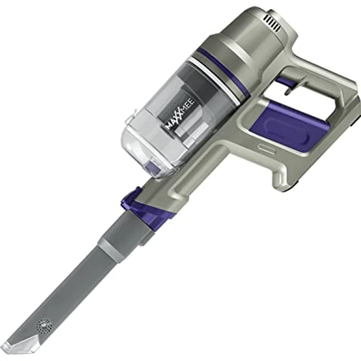MAXXMEE Ersatz-Akku für Akku-Zyklon-Staubsauger, 60 Minuten Akkulaufzeit, 35,9 Volt, lila/Silber – Bild 4