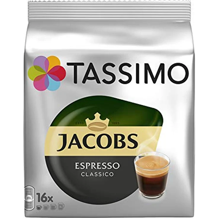 Tassimo Jacobs Espresso Röstkaffee gemahlen in Kapseln 118g – Bild 2