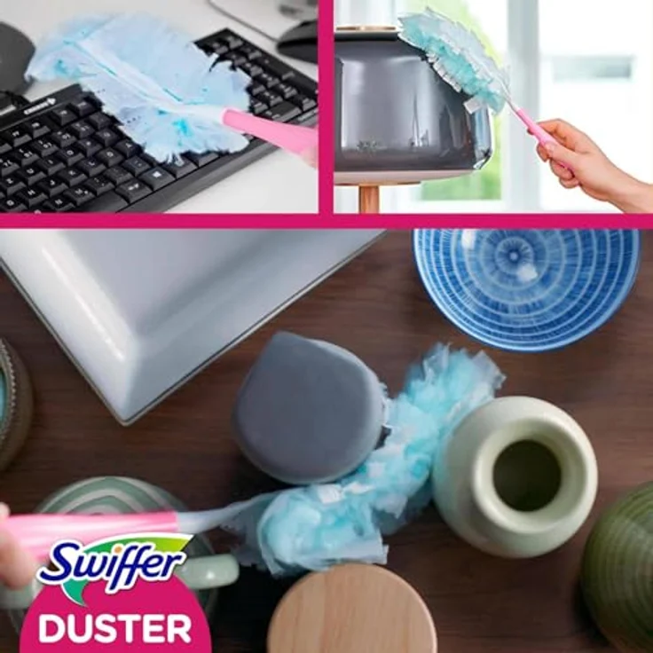 Swiffer Duster Limited Edition, Staubwedel mit elektrostatischer Technologie, 7 Stück, parfümiert – Bild 3
