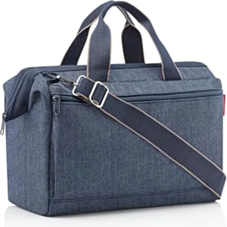 reisenthel Allrounder S Pocket Herringbone Dark Blue, blau, Talla única, handgepäck – Bild 2