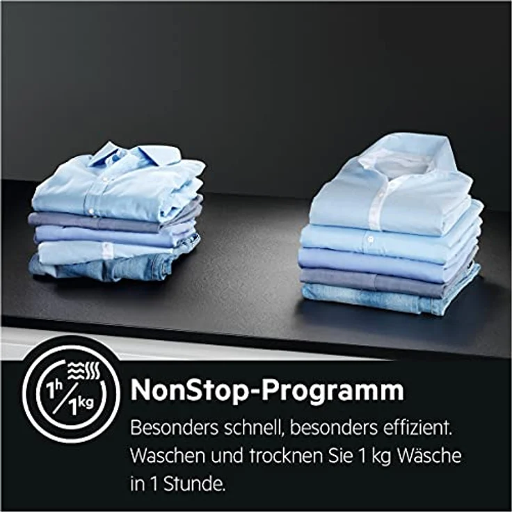 AEG L7WBA60680, Waschtrockner, Energieeffizienzklasse D, Standgerät, Breite 60 cm, Geräuschemissionsklasse B – Bild 7