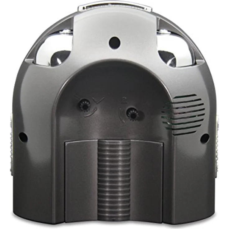 TECHNOLINE Model 3 XL, Analoger Wecker mit mechanischer Glocke, schwarzer Farbgebung und Schlummerfunktion – Bild 4