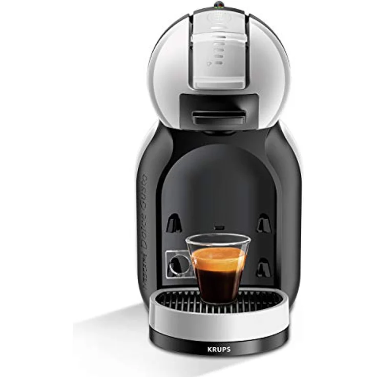 Krups KP123B Dolce Gusto Maschine Mini Me, Kaffeekapselmaschine, über 30 verschiedene Getränke vollautomatisch, Heiß- und Kaltfunktion, 1500 Watt, Artic-Grey/schwarz – Bild 3