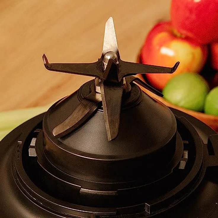 Cecotec Grand Katana 2700MAX Total Destroy B Glasmixer. Nennleistung 1800 W und max. 2700 W, Gegenrotationstechnologie, 8 Klingen mit schwarzer Titanbeschichtung, 1,8 l hitzebeständiger Krug – Bild 5