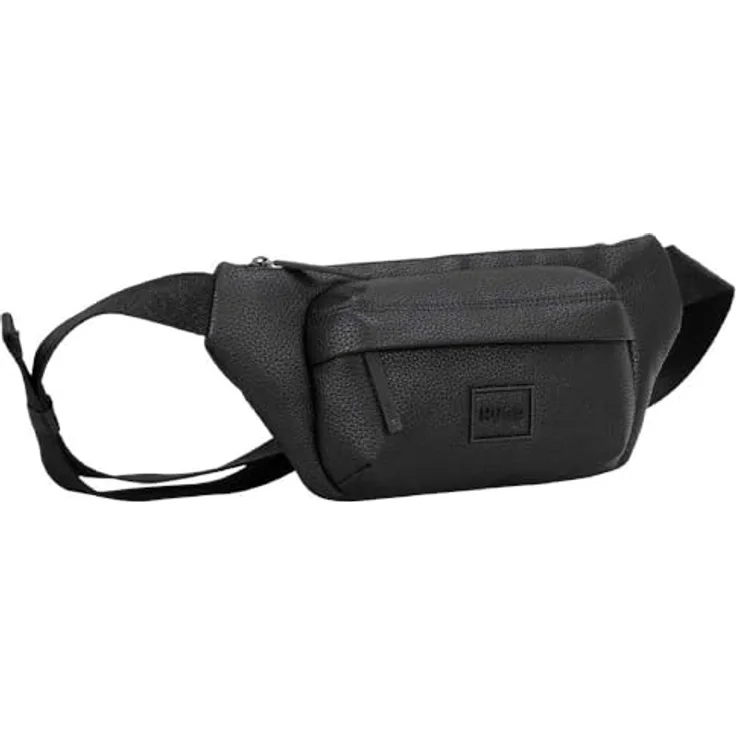 Hugo New Ethon Gürteltasche, 27 cm, schwarz, aus 100% Polyurethan, kompakt und stilvoll