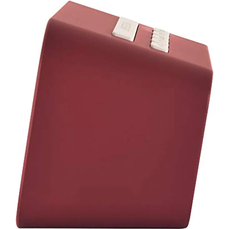 Acctim Digitaler Wecker mit Temperatur, Reflexions-Display-Technologie, rot, 59 x 100 x 48 mm, dualer Alarm mit Schlummerfunktion – Bild 5