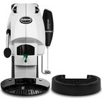 Didiesse Baby Frog Coffee & Tea Kaffeepadmaschine, kompakt mit Heißwasserfunktion, weiß