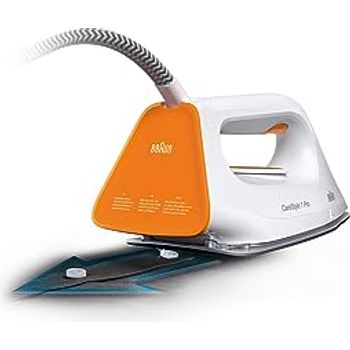 Braun CareStyle 3 Pro IS 3155 VI Steam Ironing Station - Steam Iron with FreeGlide 3D Soleplate, 2400 Watt, Pump Pressure 6.5 Bar, Steam Boost 430 g/min, Vertical Steaming, 2 L Water