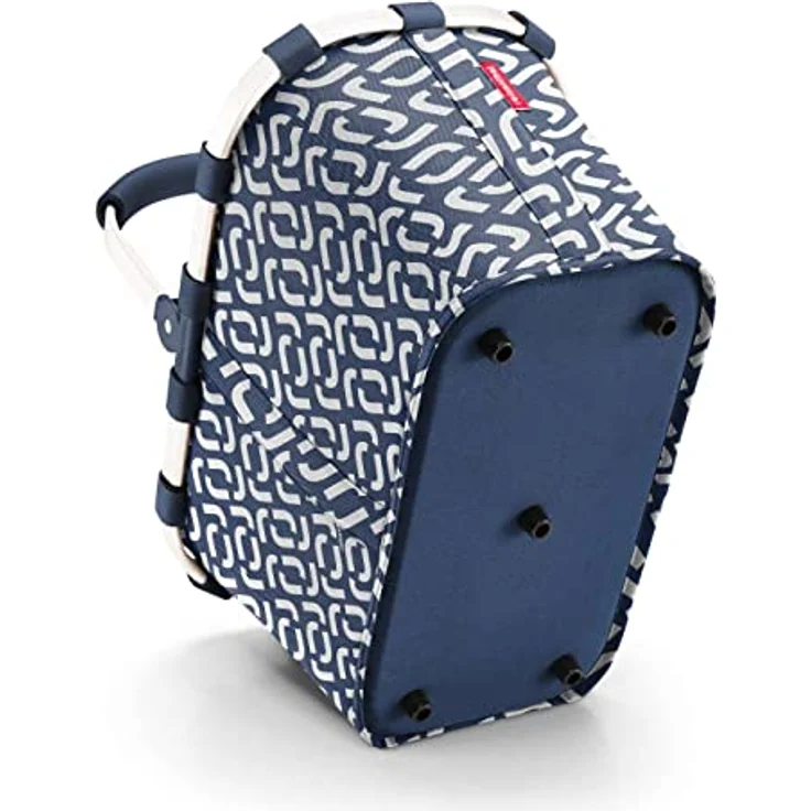 reisenthel carrybag Einkaufskorb mit Henkel Einkaufstasche Shopping Tragetasche frame signature navy – Bild 4