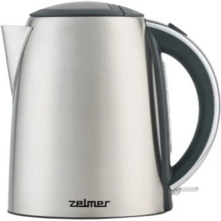 Zelmer Wasserkocher ZCK 7930 2200W 1,7L INOX Schwarz