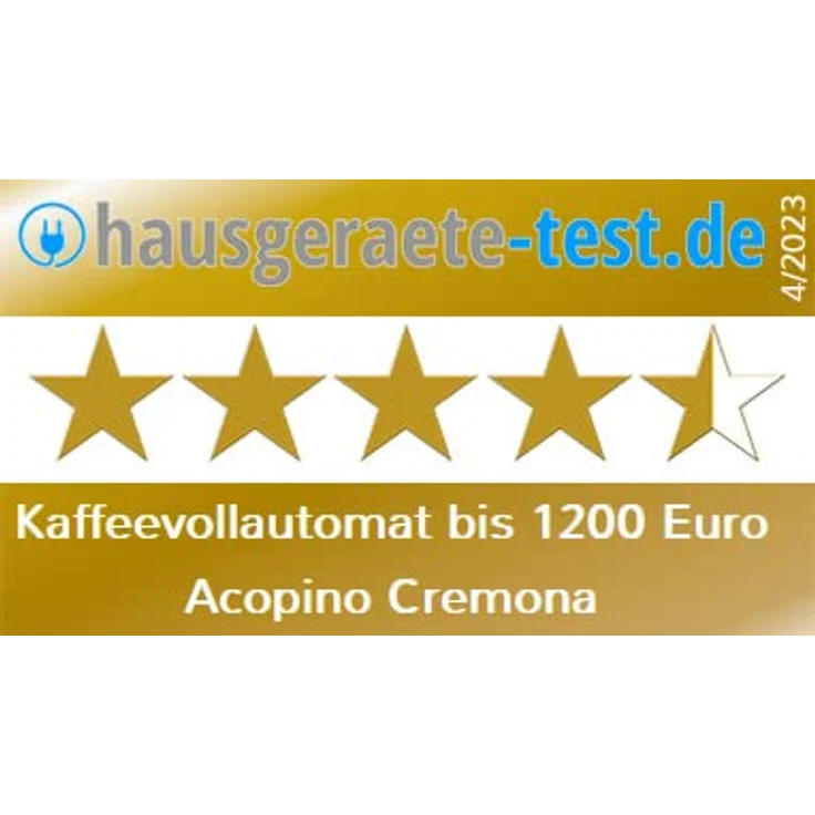 Acopino Cremona Kaffeevollautomat, 1,7 l, Milchsystem, schwarz – Bild 6