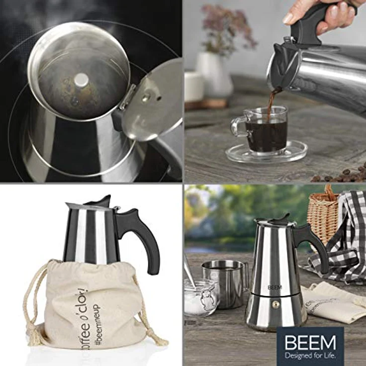 BEEM ESPRESSOMAKER - Espressokocher - 6 Tassen – Bild 3