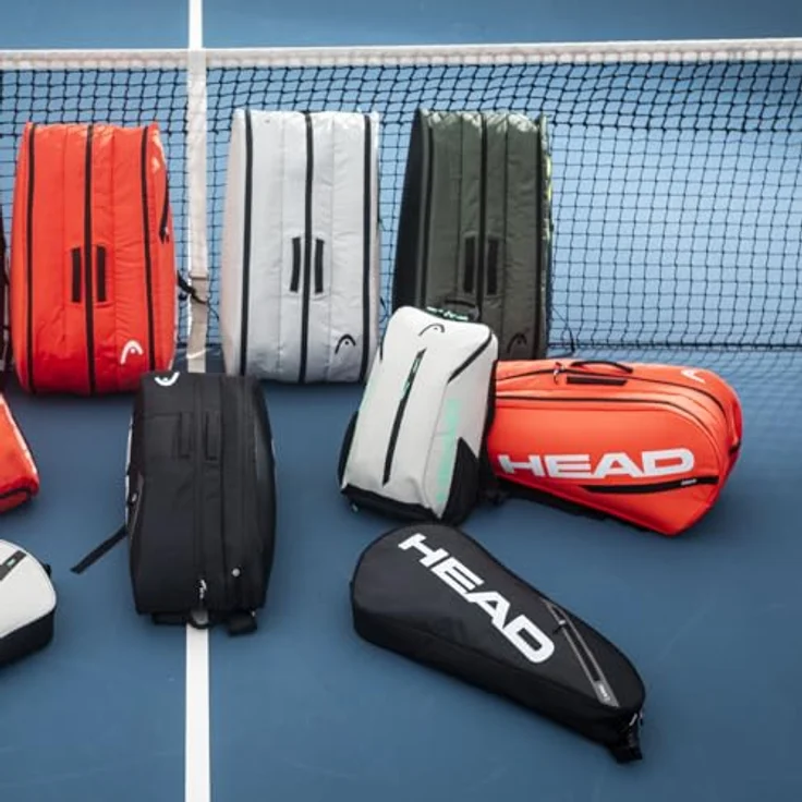 Head Sporttasche Tour Racquet Bag L FO, geräumig für bis zu 9 Schläger, mit Climate Control Technologie und Rucksack-Tragesystem – Bild 3
